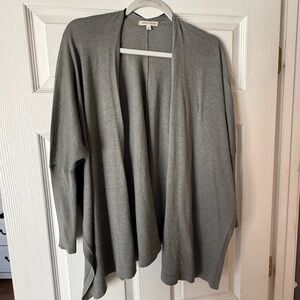 Stevie Hender Charcoal Open Front Cardigan